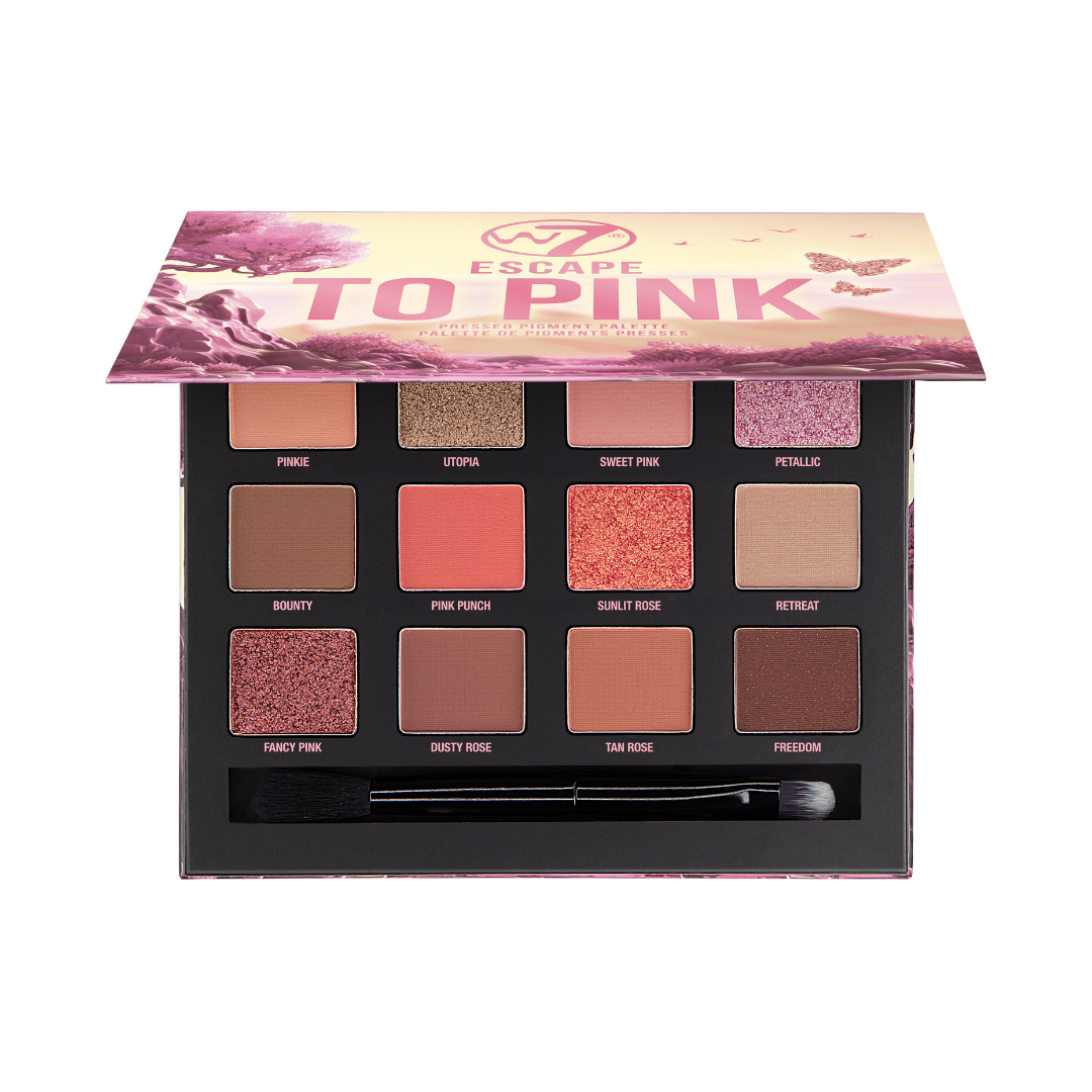 Escape To Pink Pressed Pigment Palette