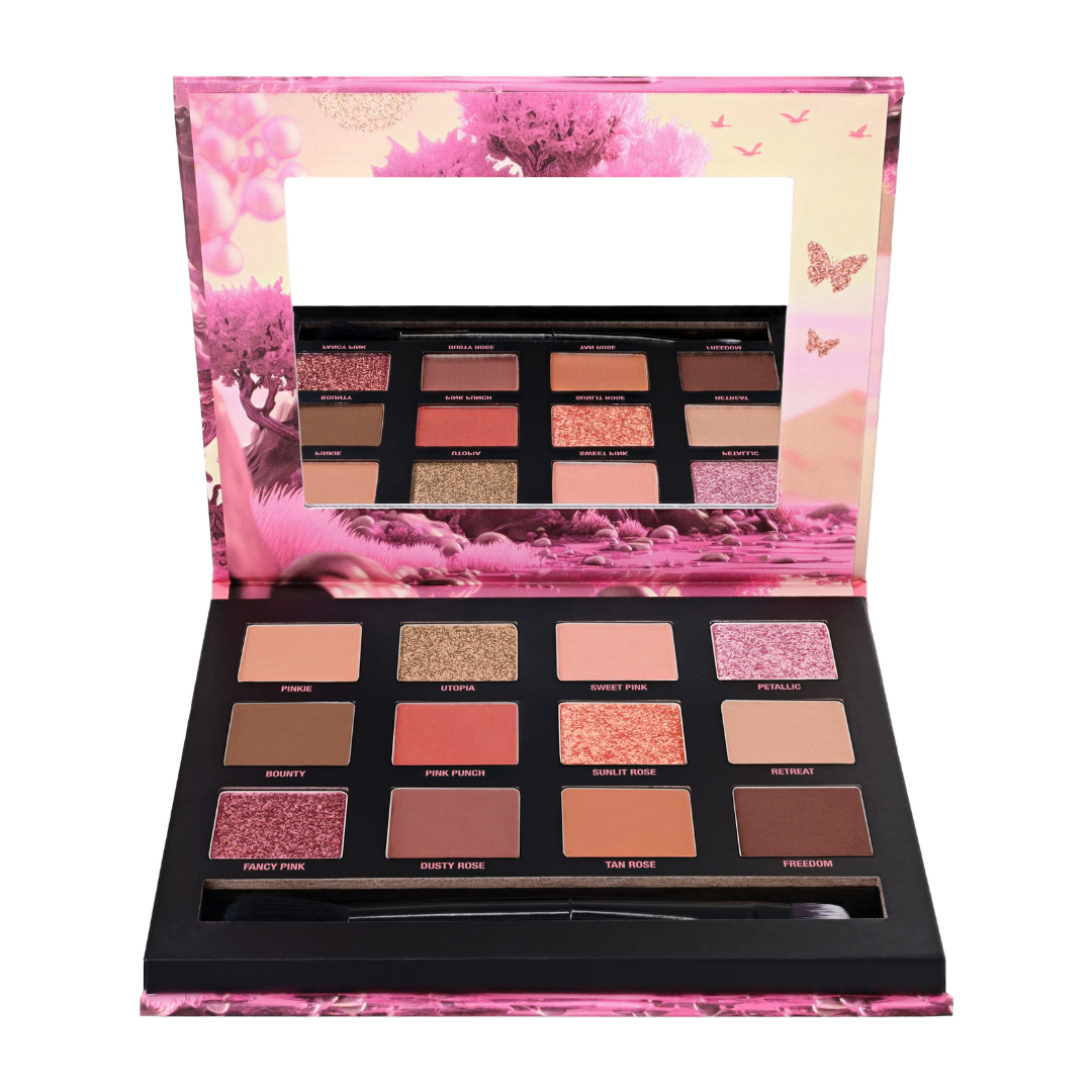 Escape To Pink Pressed Pigment Palette