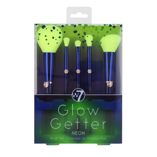 Glow Getter Neon Makeup Brush Set