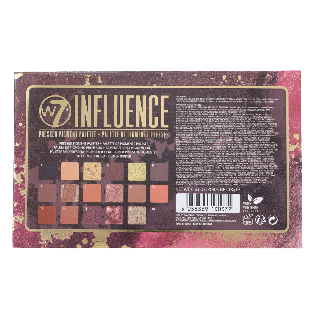 Influence Pressed Pigment Palette