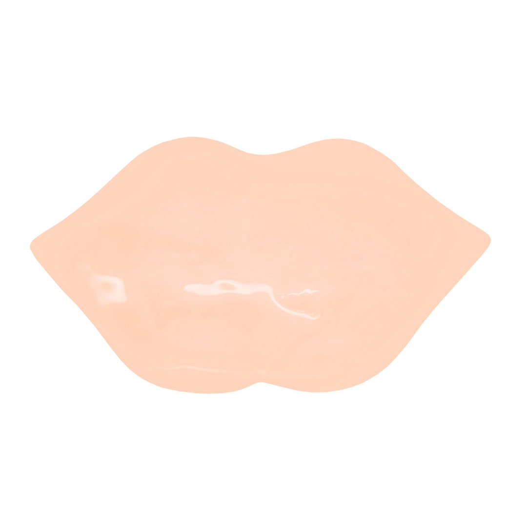 Jelly Kiss Hydrogel Lip Masks - Peach