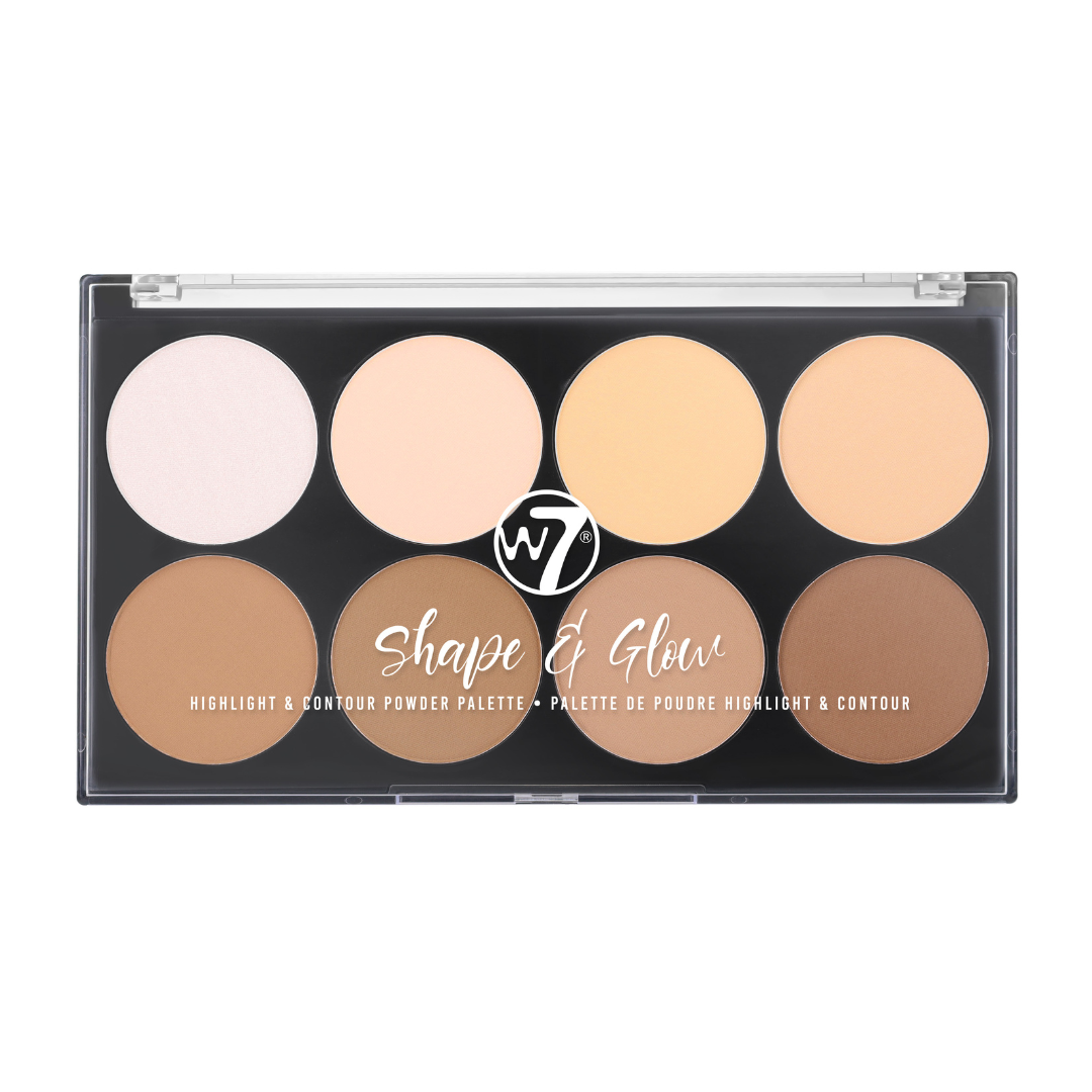 Shape & Glow Highlight & Contour Powder Palette