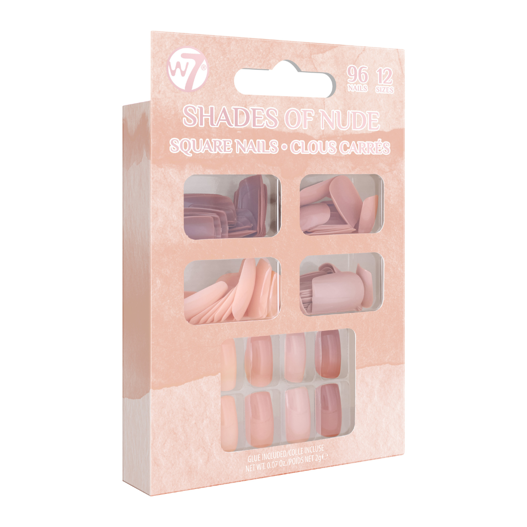 Shades of Nude 96pcs False Nails Set