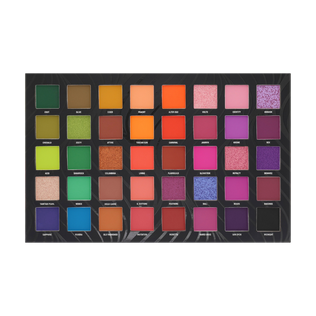 Mardi Gras Pressed Pigment Palette